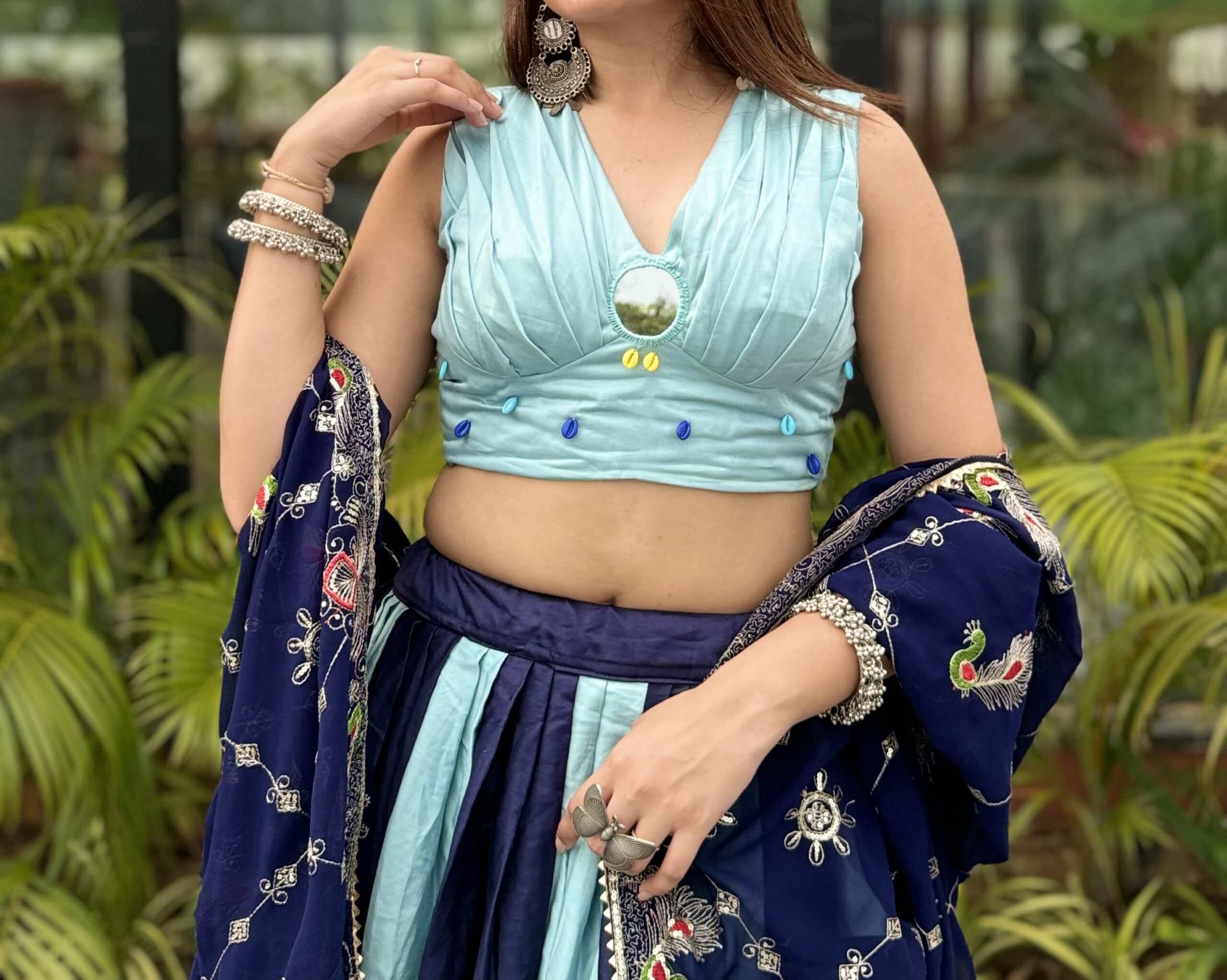 ✨ Ocean Bloom Choli - Image 2