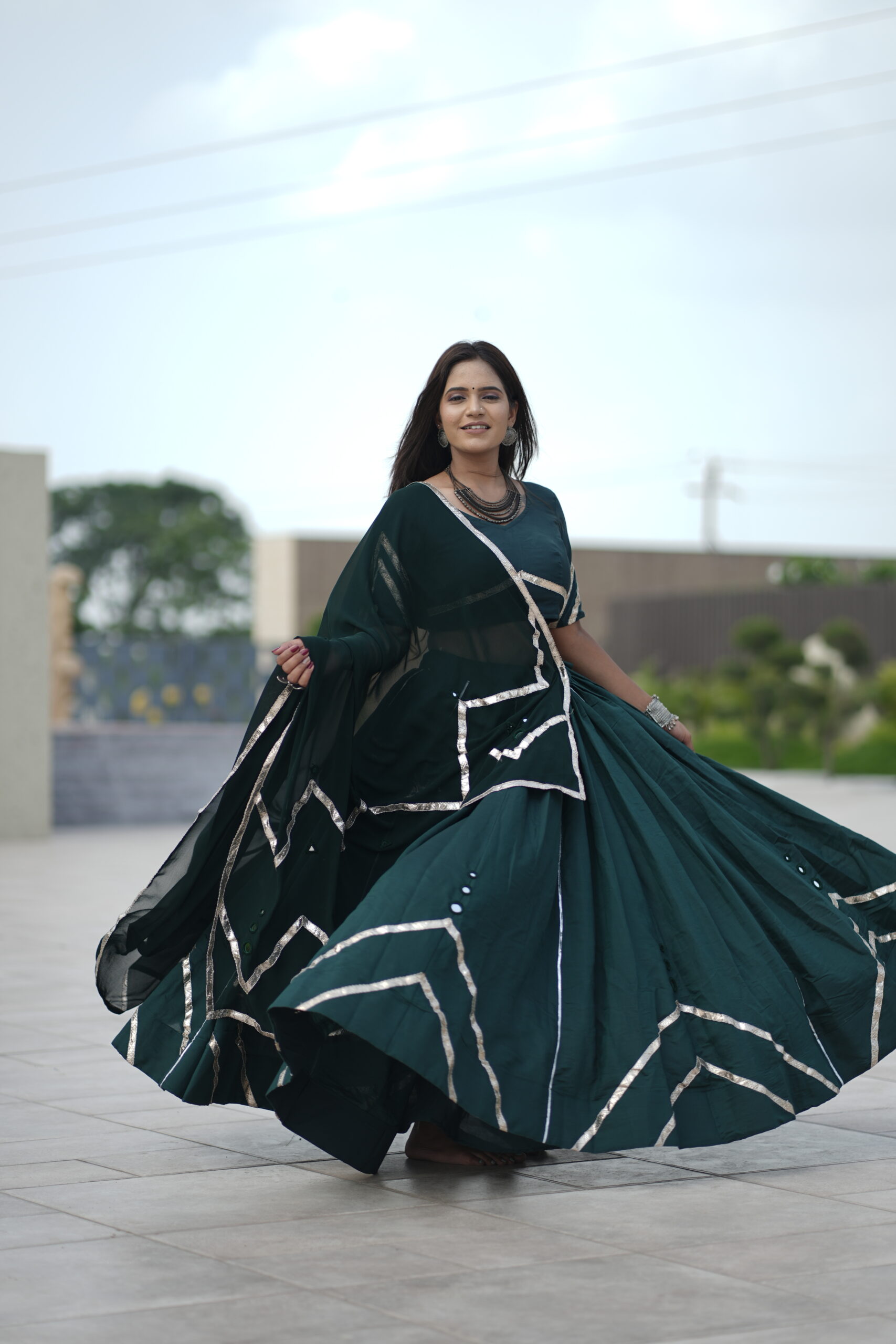 ✨Panna noor green choli